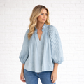 Camille Top Light Blue