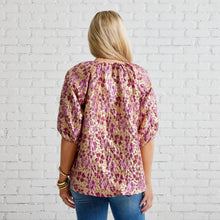 Load image into Gallery viewer, Caryn Lawn Cami Jacquard Top Wine