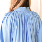 Caryn Lawn Camille Top Powder Blue and Blue