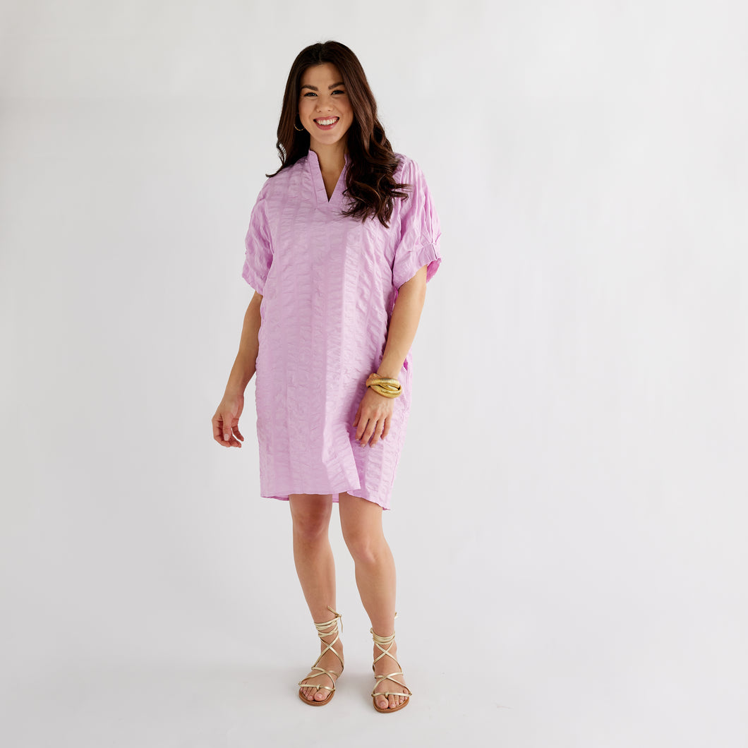 Caryn Lawn Caroline Dress Lilac