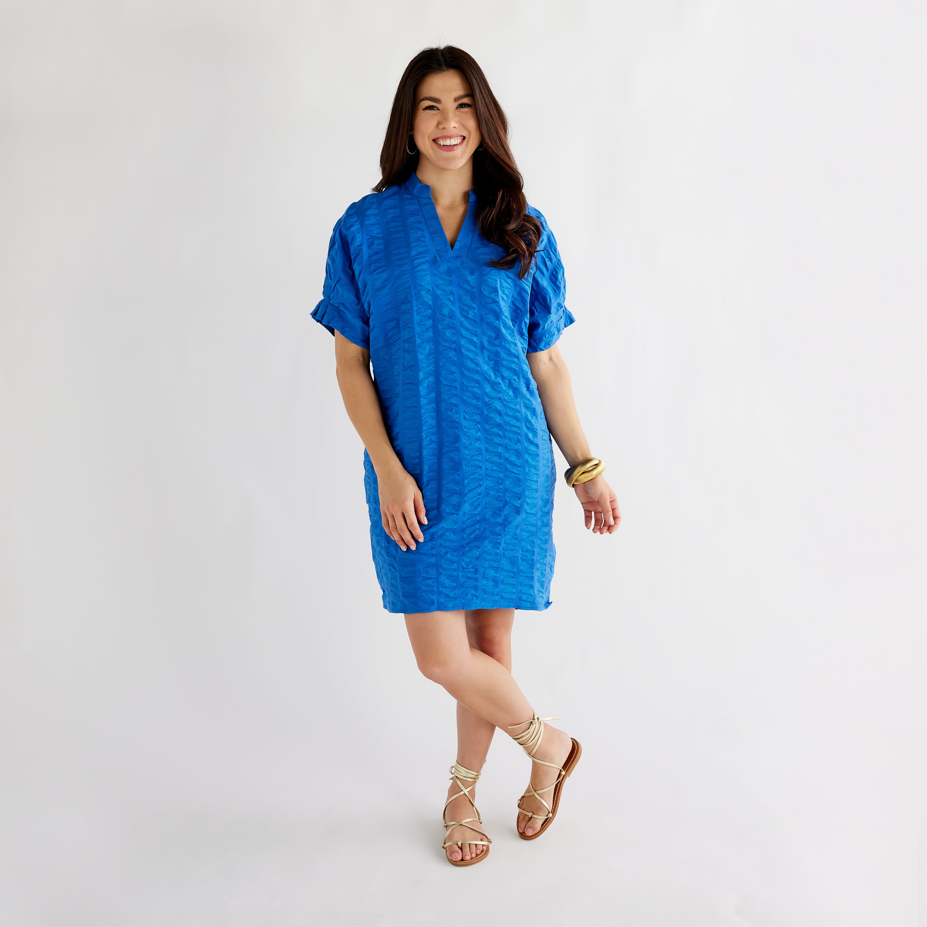 Caryn Lawn Caroline Dress Royal