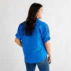 Caryn Lawn Caroline Top Royal