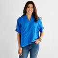 Caryn Lawn Caroline Top Royal