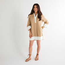 Load image into Gallery viewer, Caryn Lawn Carrie Dress Khaki