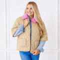 Penny Fur Puffer Khaki
