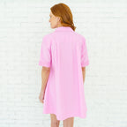 Caryn Lawn Penny Dress Pink