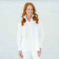 Caryn Lawn Miriam Top White