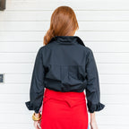 Caryn Lawn Katherine Top Black and Red
