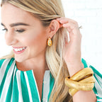 Caryn Lawn Cabana Dress Green Stripe