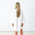 Caryn Lawn Carrie Dress White