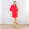 Reece Dress Red