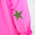 Preppy Star Dress Hot Pink
