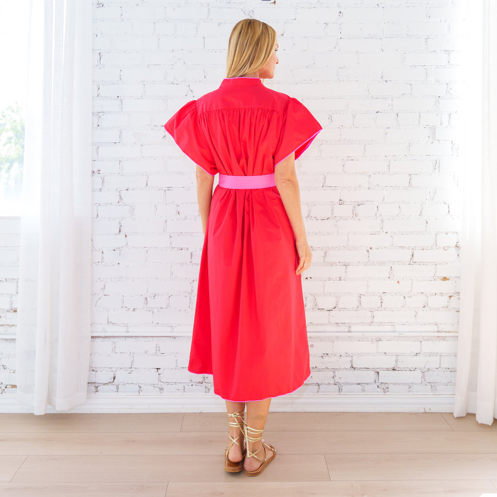 Cassie Dress Red