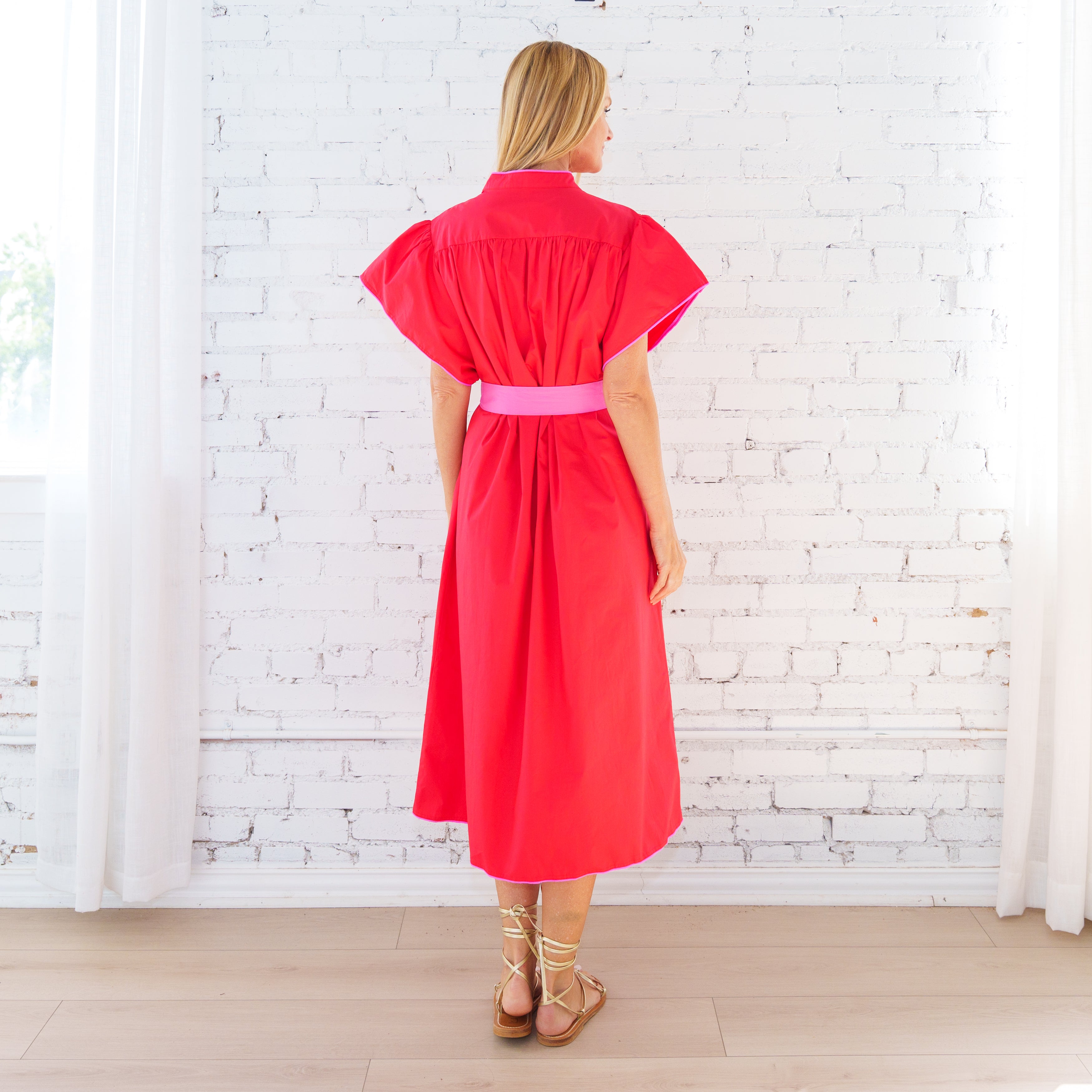 Cassie Dress Red