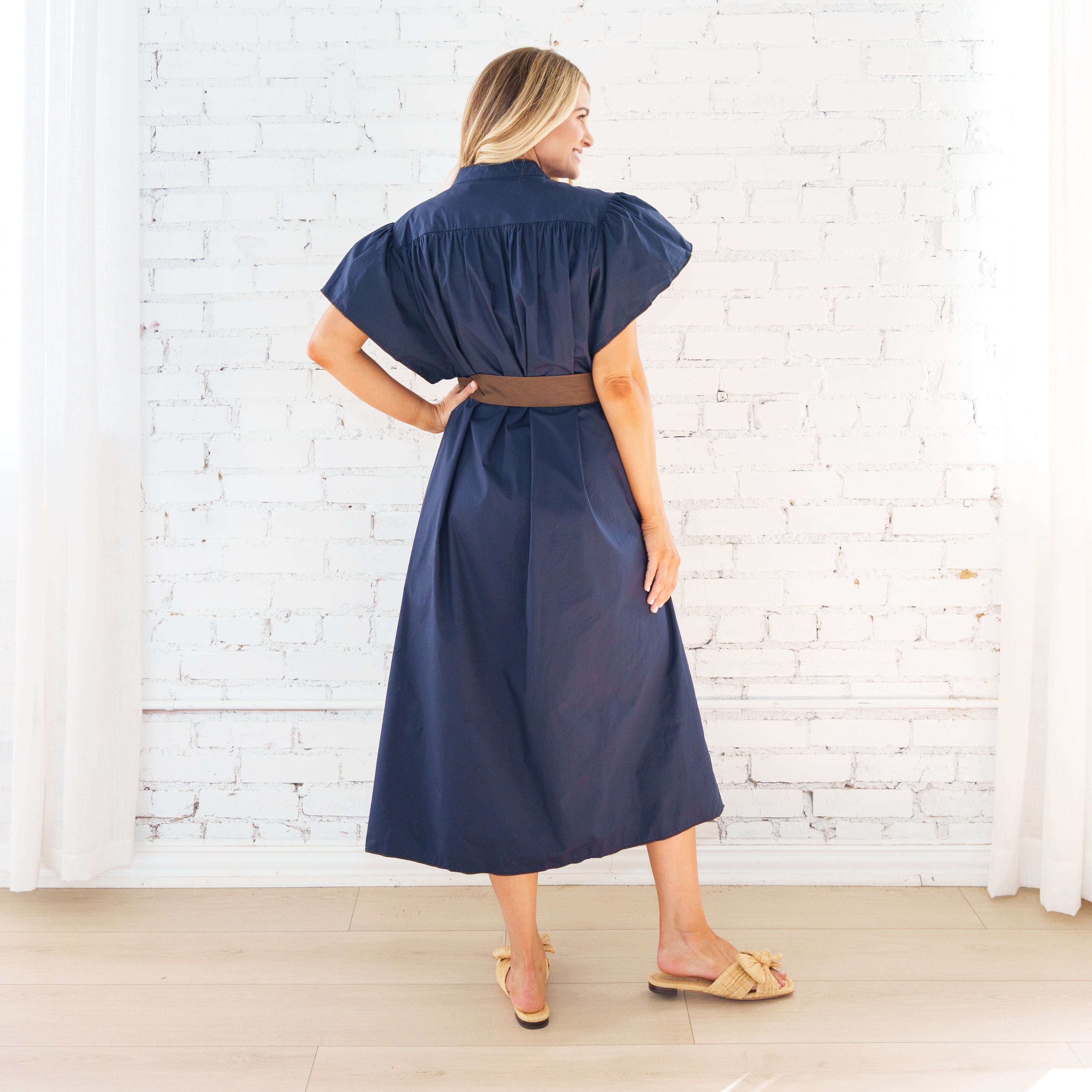 Cassie Dress Navy