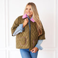 Penny Fur Puffer Olive