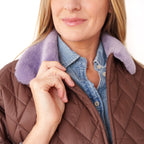 Penny Fur Puffer Chocolate