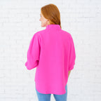 Caryn Lawn Caroline Top Pink