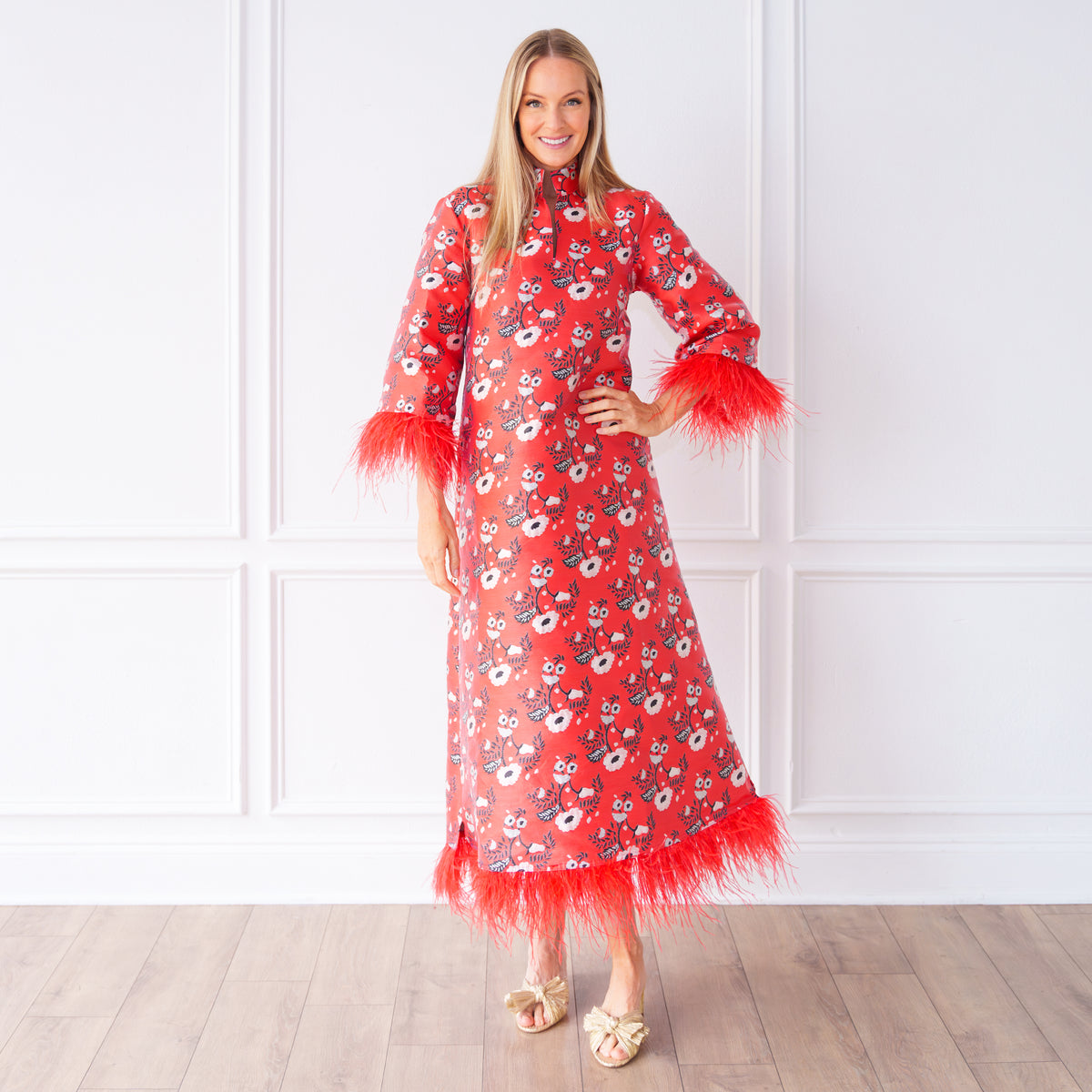 Goldie Dress Red