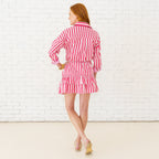 Caryn Lawn Kate Skirt Red/Pink