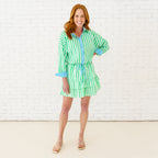 Caryn Lawn Kate Skirt Green/Aqua