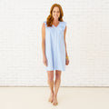 Caryn Lawn Belle Dress Oxford Stripe