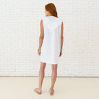 Caryn Lawn Belle Dress White