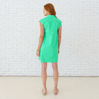 Caryn Lawn Seaside Dress Green