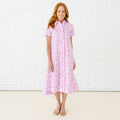 Caryn Lawn Millie Jungle Dress Pink