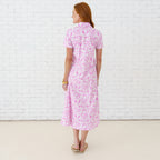 Caryn Lawn Millie Jungle Dress Pink