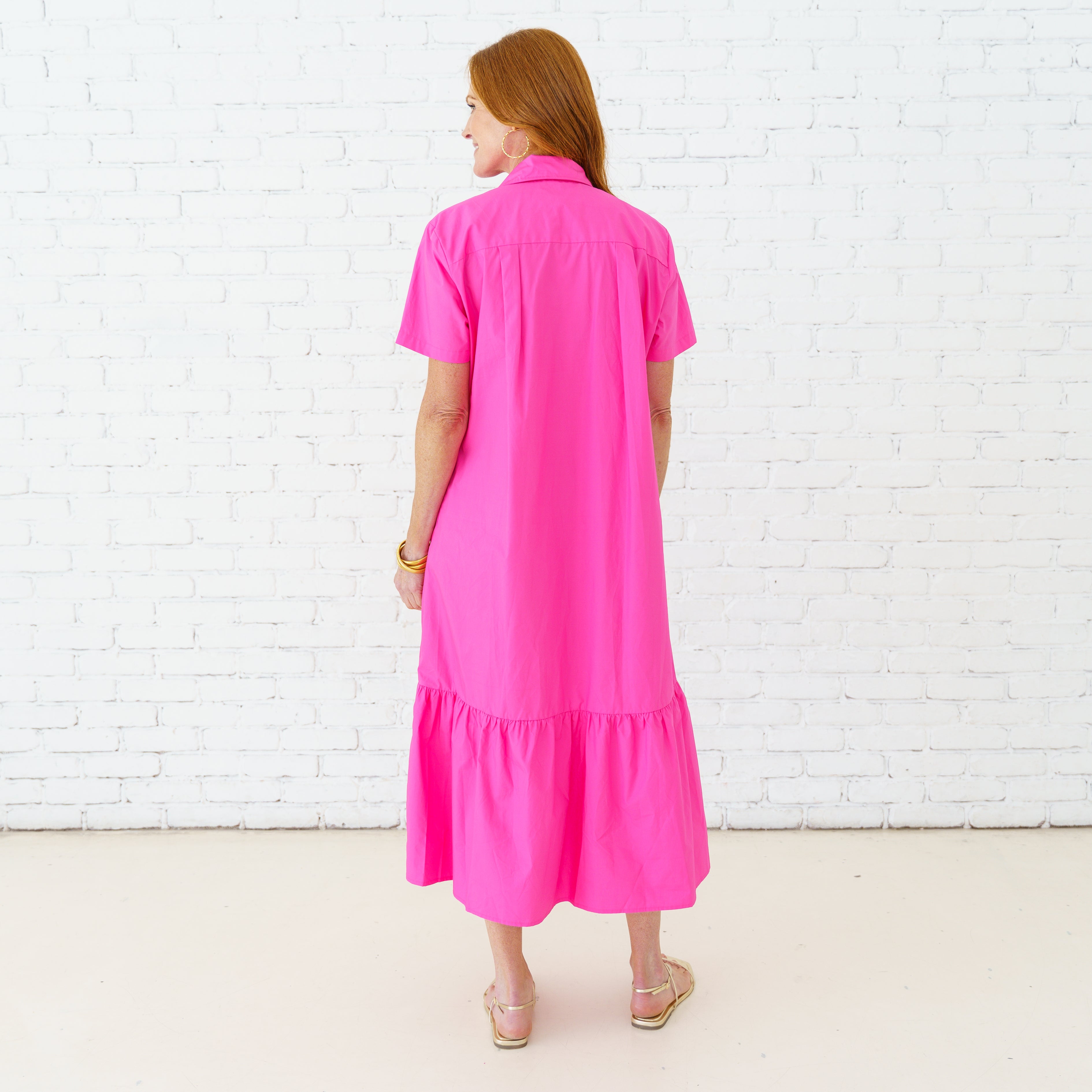 Caryn Lawn Maddie Dress Pink