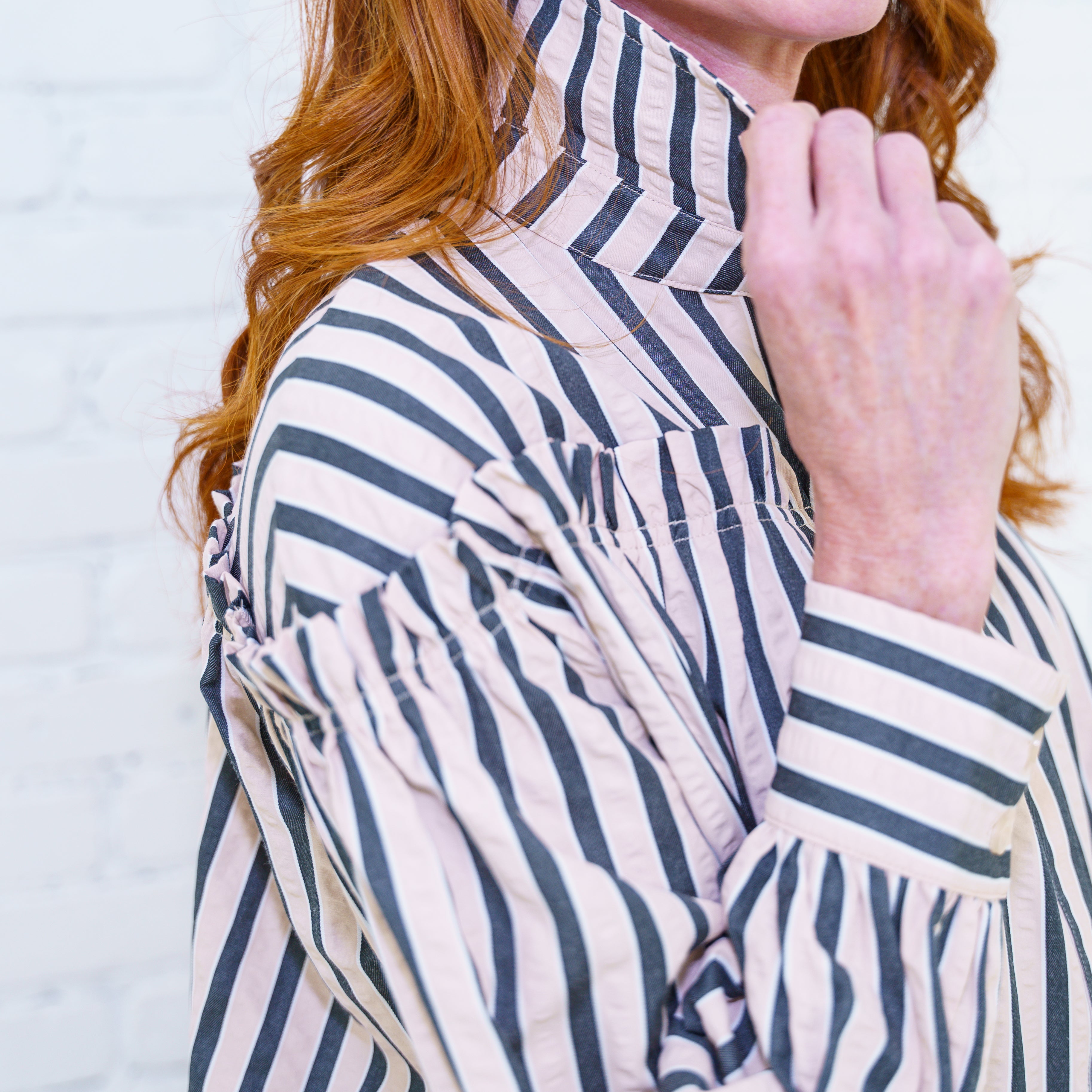 Miriam Top Khaki/Black