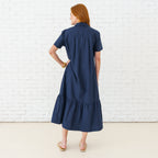 Caryn Lawn Maddie Dress Navy