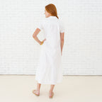 Caryn Lawn Maddie Dress White