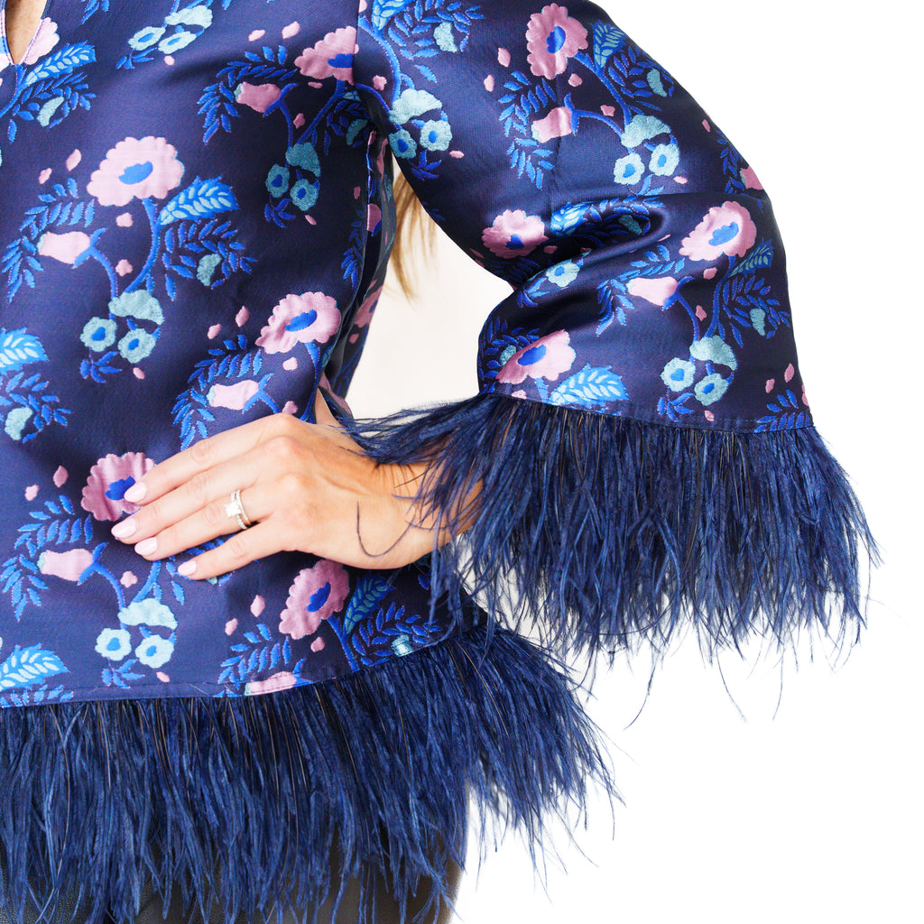 Goldie Top Navy