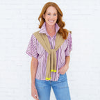 Caryn Cardi Khaki/Lime