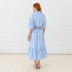 Caryn Lawn Kit Dress Blue/Black