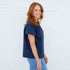 Cassie Top Navy