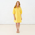 Caryn Lawn Sloane Dress Yellow Stripe