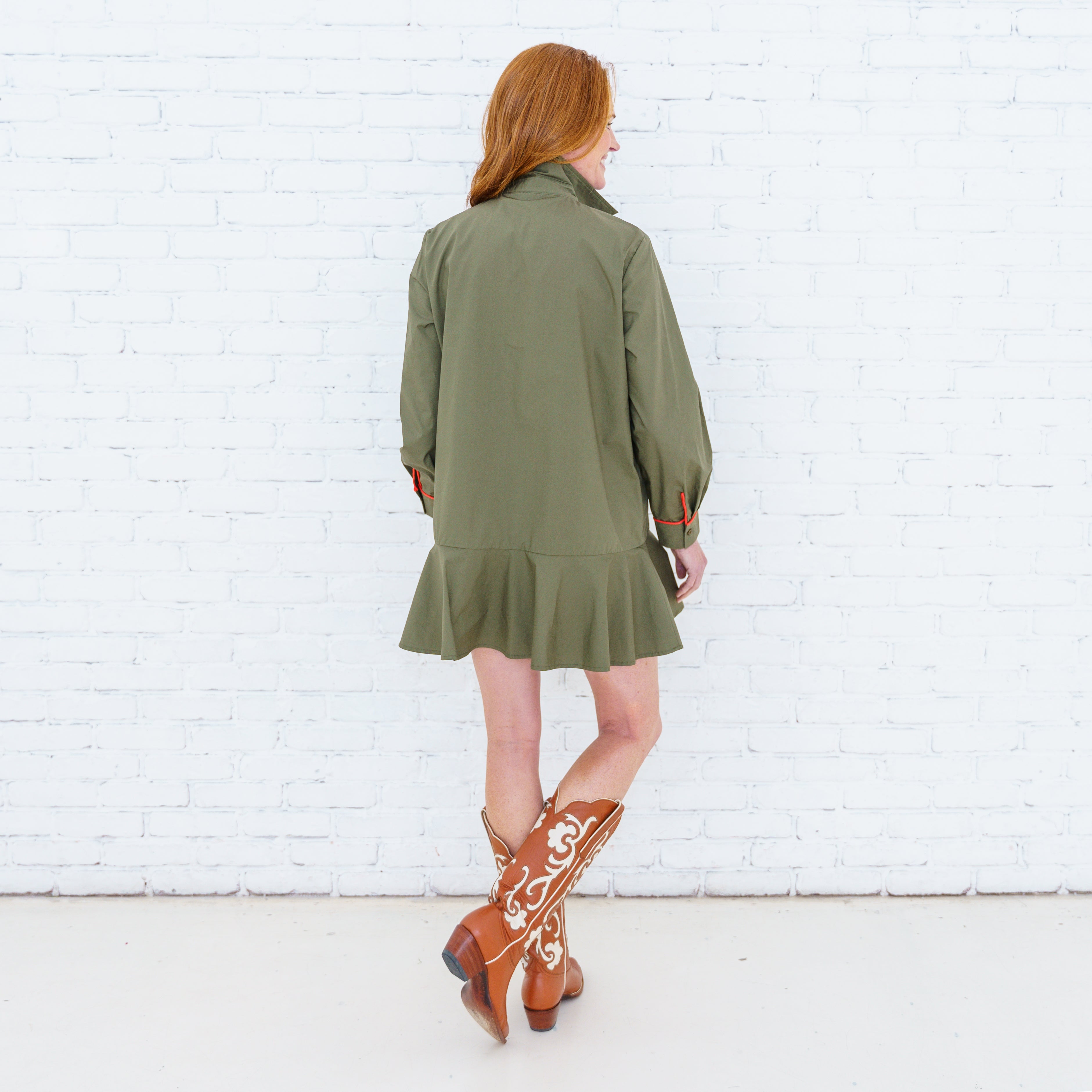 Eliza Dress Olive