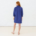 Caryn Lawn Carly Dress Navy