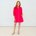 Caryn Lawn Carly Dress Red