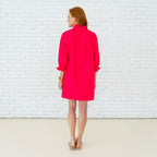 Caryn Lawn Carly Dress Red