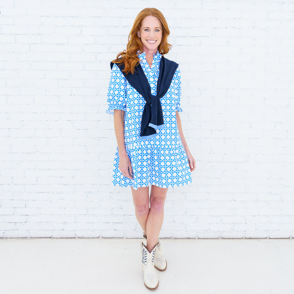 Caryn Cardi Navy/Light Blue