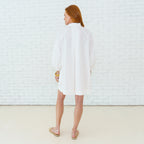 Caryn Lawn Tate Dress White
