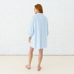 Caryn Lawn Tate Dress Light Blue