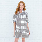 Clare Basket Dress Mocha