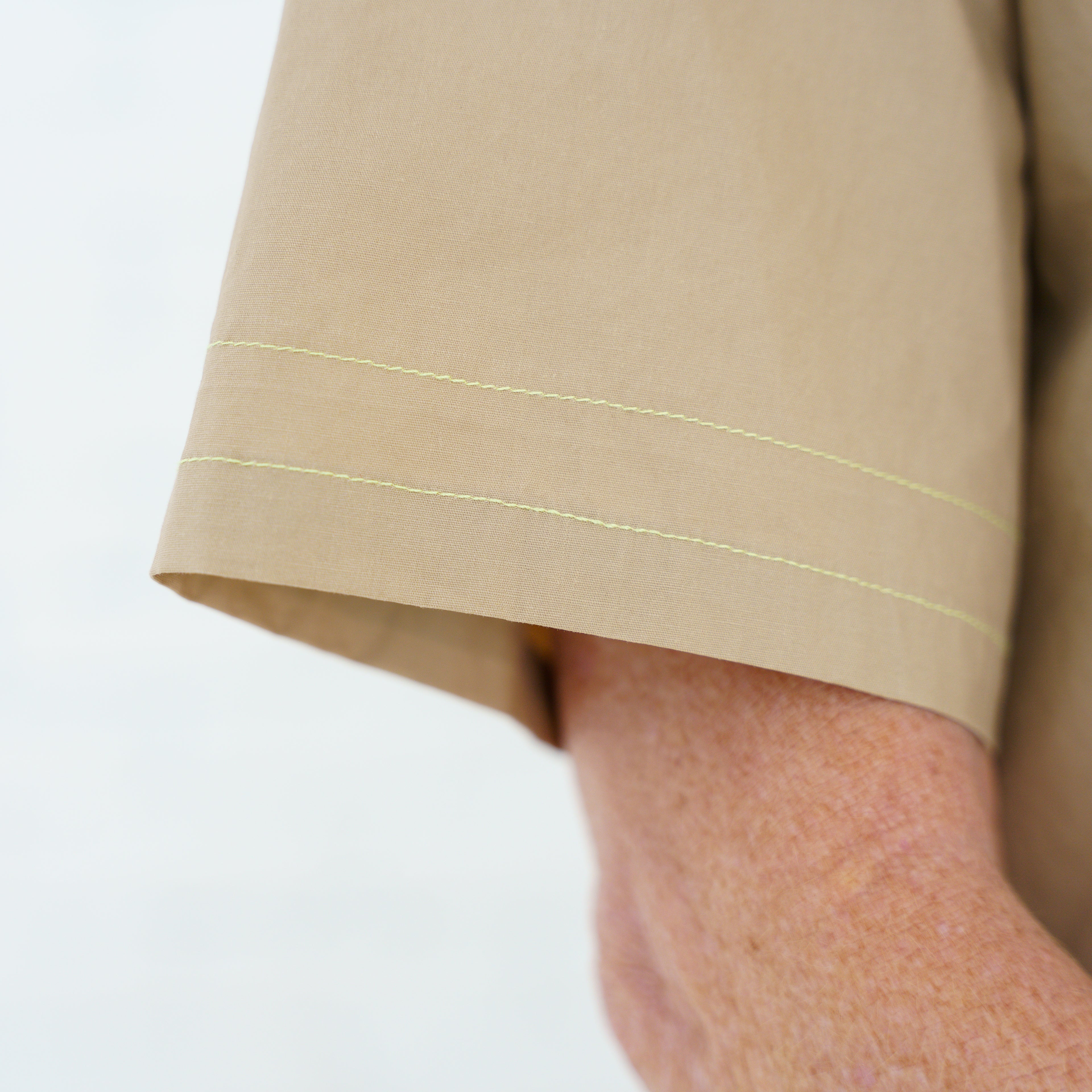 Penny Trim Dress Khaki