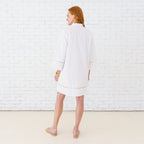 Caryn Lawn Lauren Dress White