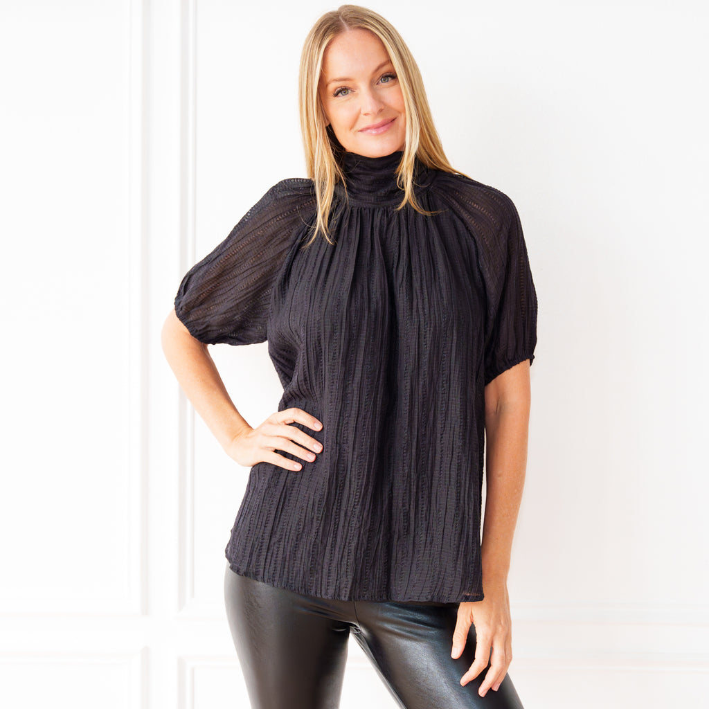 Ryan Holiday Bow Top Black